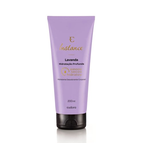 Instance Loção Hidratante Desodorante Corporal Lavanda 200ml