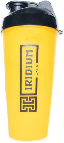 Iridium Coqueteleira Amarela Sem Mola 600ml