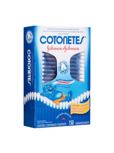 Johnsons Hastes Flexíveis Cotonetes 150UN