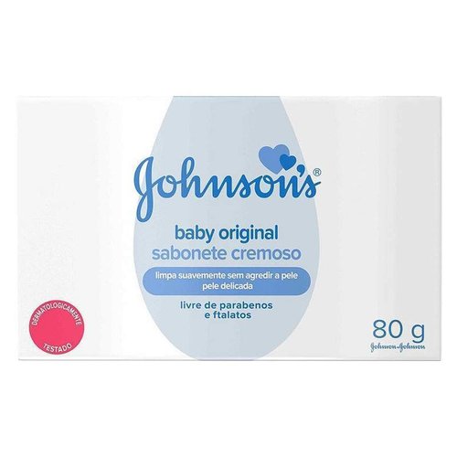 Johnsons Baby Sabonete Original 80GR