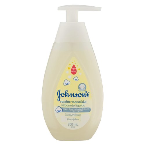 Johnsons Baby Sabonete Líquido Recém Nascido 200ML