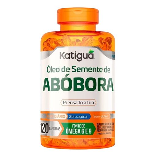 Katiguá Óleo de Abóbora com 120 Cápsulas