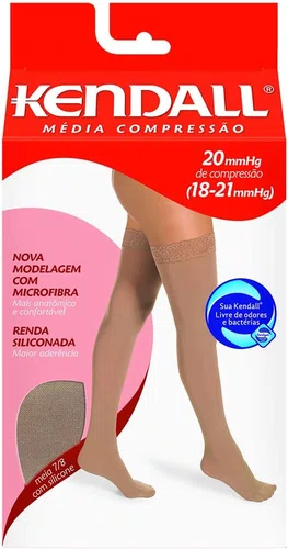 Kendall Meia Compressão 7/8 Mel Tamanho M