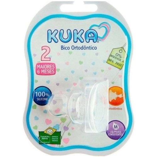 Kuka Bico Mamadeira  Anti Cólica N2 Orto 5067