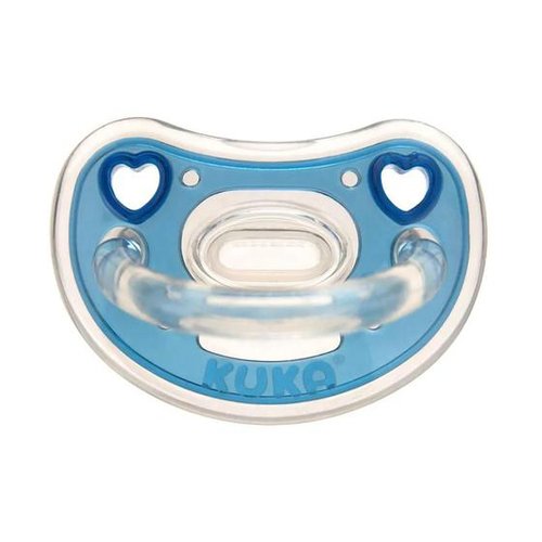 Kuka Chupeta De Silicone Elegance Azul Orto Fase 2 2916