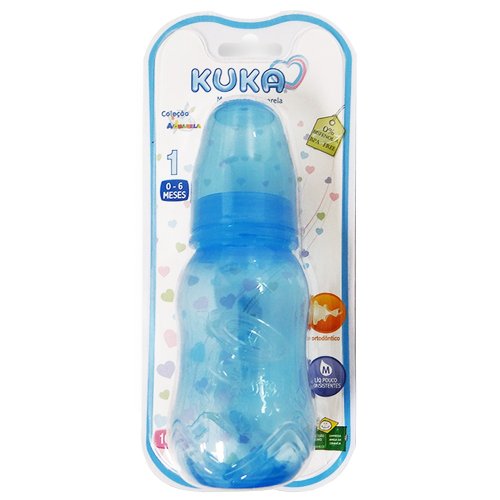 Kuka Mamadeira Aquarela Azul 1471 160ml