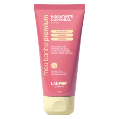 Labotrat Pop Hidratante Corporal Meu Banho Premium Belle Pink 150g