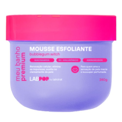 Labotrat Pop Mousse Esfoliante Bubblegum Witch 240g