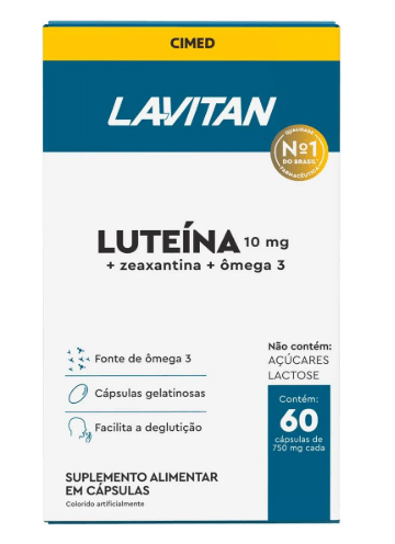 Lavitan Luteína 10mg com 60 Comprimidos