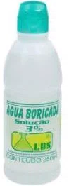 LBS Água Boricada 3% Solução com 250ml