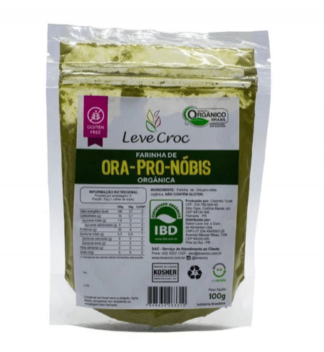 Leve Croc Farinha de Ora-Pro-Nóbis 100g