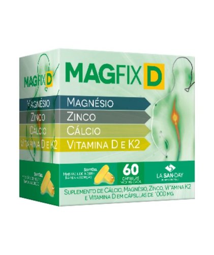 La San Day Magfix D Soft Gel Com 60 Capsulas