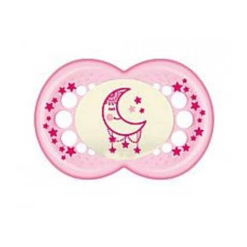 MAM Chupeta Original Night Girls 6+ Meses Estrela 2526