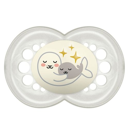 MAM Chupeta Night Original +6 Meses Tam 2 Neutra 2527