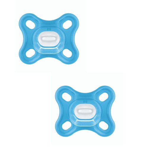 MAM Chupeta De Silicone Comfort 0-2 M Tamanho 1 Azul c2 2101