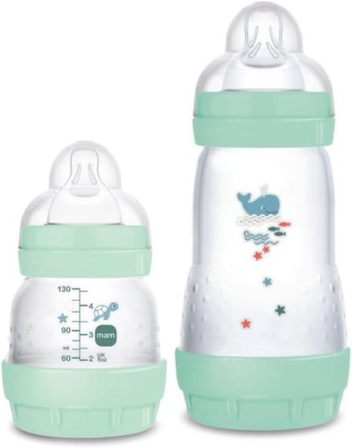 MAM Kit Mamadeiras Easy Start Starter Set Anticólica 0+ Verde 21021 4693