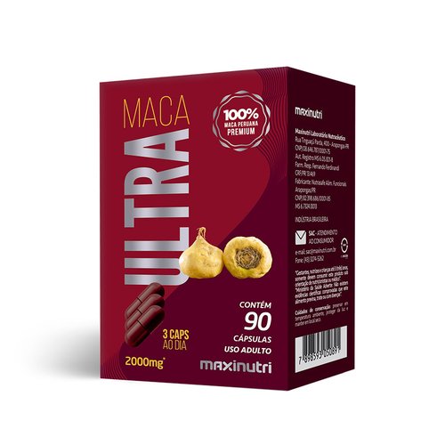 Maxinutri Maca Ultra 2000mg 90 Cápsulas
