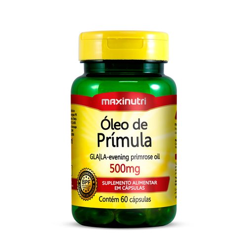 Maxinutri Óleo de Prímula 500MG 60 Cápsulas