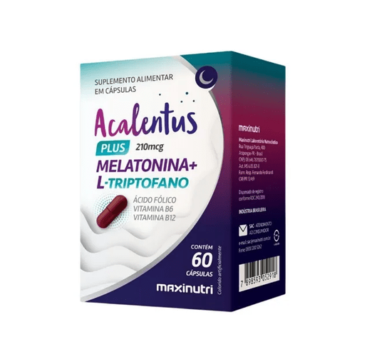 Maxinutri Acalentus com 60 Cápsulas