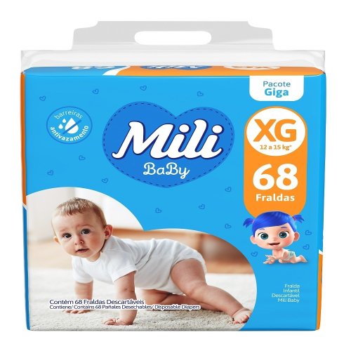 Mili Fralda Baby Giga XG 68UN