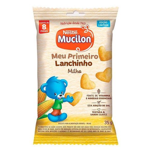 Mucilon Meu Primeiro Lanchinho Milho com 35g