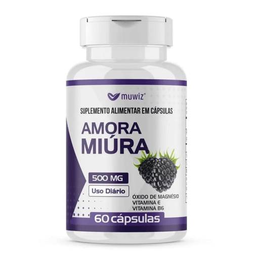 Muwiz Amora Miura 500mg com 60 Cápsulas