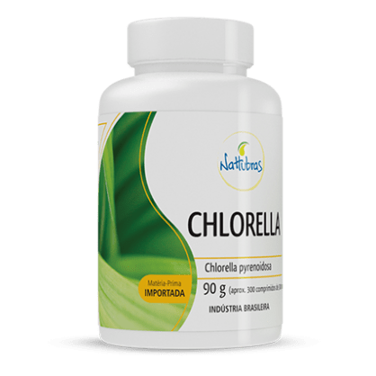 Nattubras Chlorella com 300 Comprimidos