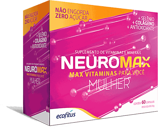 Neuromax Mulher Suplemento de Vitaminas e Minerais 60 Cápsulas