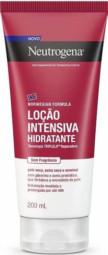 Neutrogena Norwegian Loção Intensiva Hidratante Sem Fragrância 200ML
