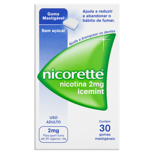 Nicorette 2MG Icemint 30UN