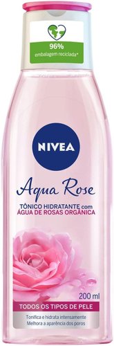 Nivea Aqua Rose Tônico Hidratante 200ml