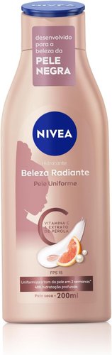 Nivea Hidratante Corporal Beleza Radiante Pele Uniforme 200ml