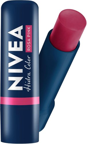 Nivea Hidratante Labial Hidra Color Rosa Pink 4,8 g