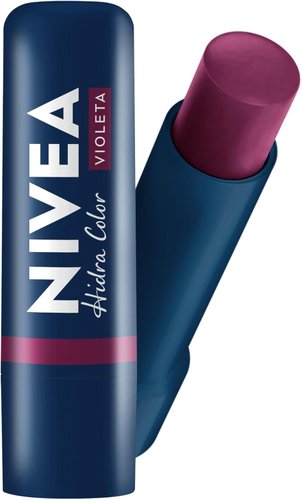 Nivea Hidratante Labial Hidra Color Violeta 4,8 g