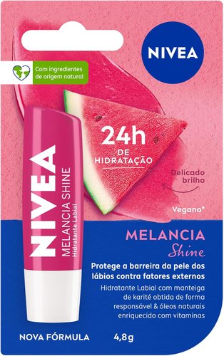 Nivea Hidratante Labial Melancia Shine 4,8 g