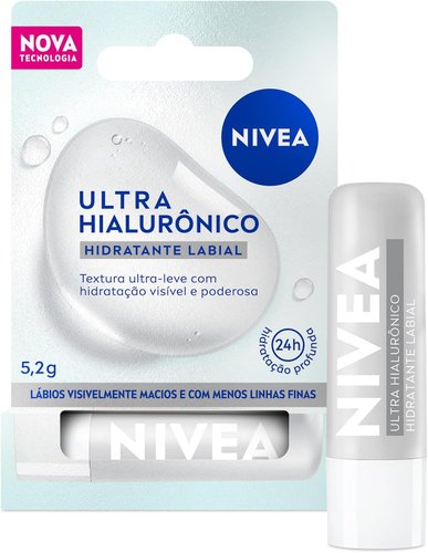 Nivea Hidratante Labial Ultra Hialurônico 5,2 g