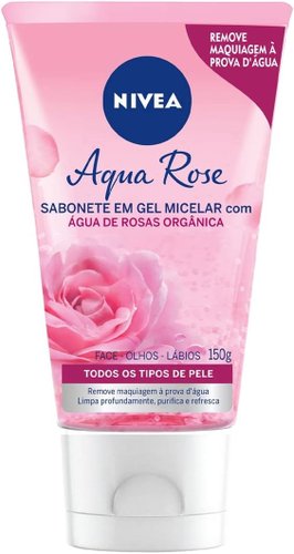 Nivea Sabonete Facial em Gel Aqua Rose 150ml