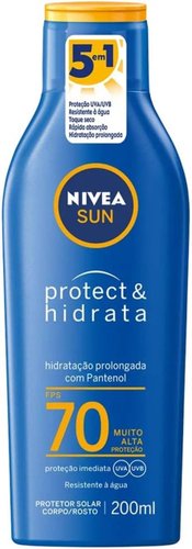 Nivea Sun Protetor Solar Protect & Hidrata FPS 70 com 200ml