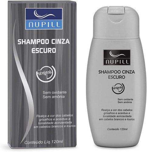 Nupill Shampoo Cinza Escuro 120ml