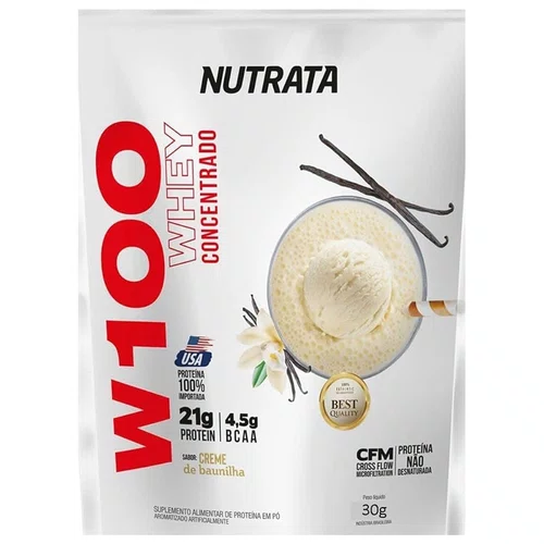 Nutrata Whey W100 Baunilha Sachê 30g