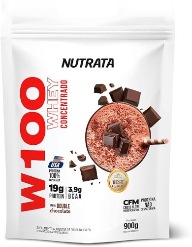 Nutrata Whey W100 Chocolate Refil 900g
