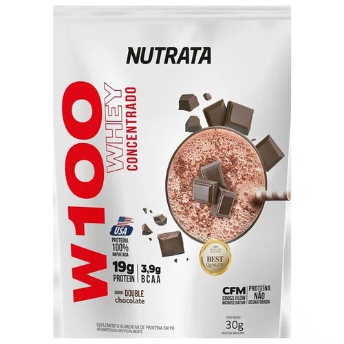 Nutrata Whey W100 Chocolate Sachê 30g