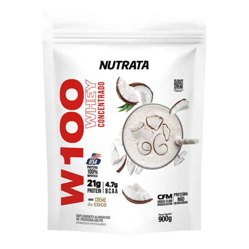Nutrata Whey W100 Coco Refil 900g