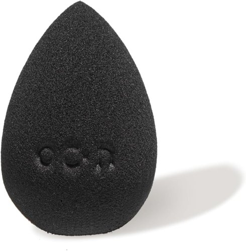 Océane Esponja de Maquiagem Flat Drop Preta