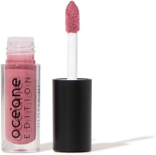 Océane Mini Glossy Me Brilho Labial Rose 1g