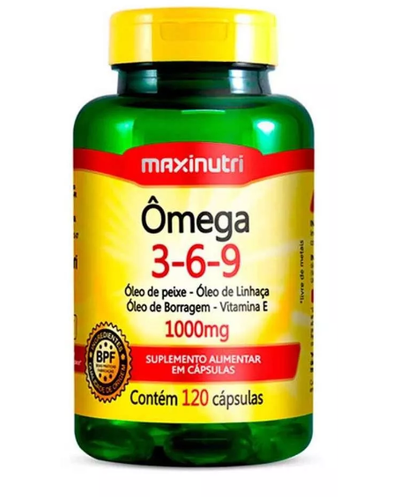 Maxinutri Ômega Triplo GLA 3/6/9 120 Cápsulas