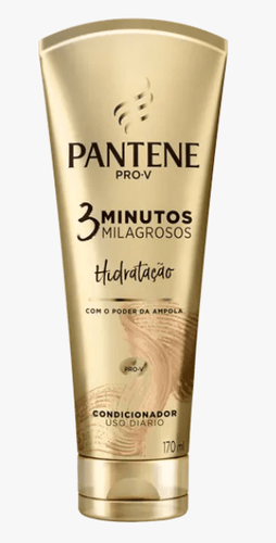Pantene Condicionador 3 Minutos Milagrosos Hidratação Com 170ml