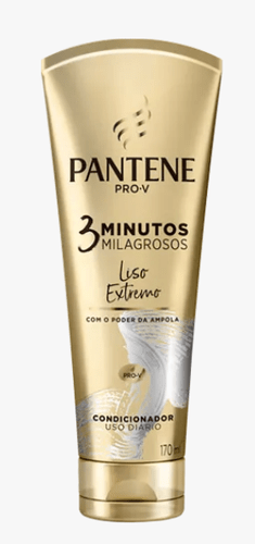 Pantene Condicionador 3 Minutos Milagrosos Liso Extremo 170ml