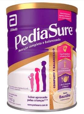 Pediasure Suplemento Alimentar Abbott Sabor Baunilha 850g
