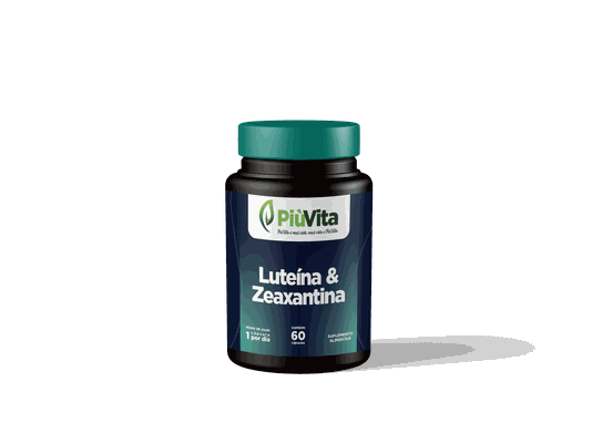 PiùVita Luteína & Zeaxantina com 60 Cápsulas